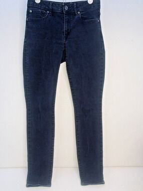 Gap Womens Curvy True Skinny Black Denim Jeans Women's Size 28